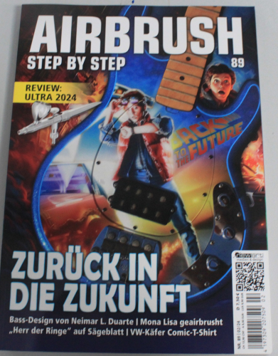 Airbrush Zeitschrift  Step by Step Nr. 89